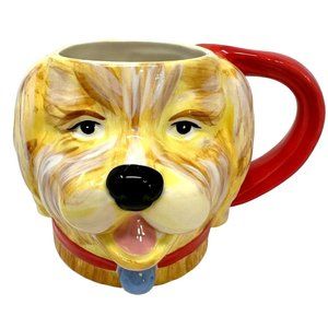 Certified International Golden Retriever Dog Coffee Mug Cup Hand Painted 18 oz